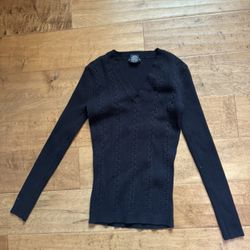 Tight black long sleeve New York & Company