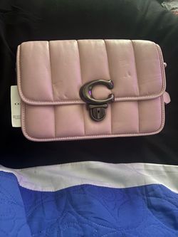 Pink coach bag