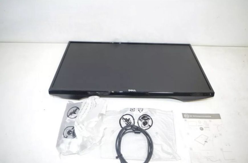 TWO (2) 27" Dell Monitor Full HD (1080p) Model SE2717HC VGA DP HDMI USB LED LCD .