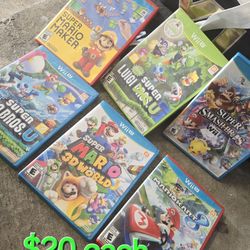 WII U ,XBOX 360 AND WII GAMES !!!!