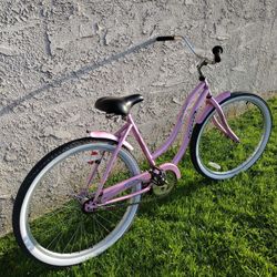 Women's Pink Kent 26" Beach Cruiser Bike Bicicleta 