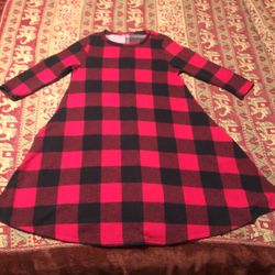 Checkered Dress For Women