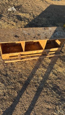 Hens 3 nester box