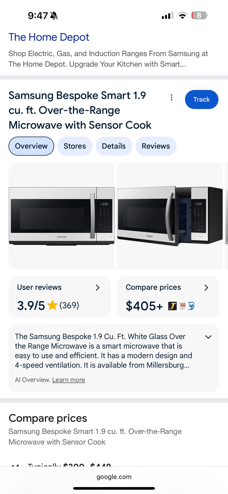 Samsung Microwave