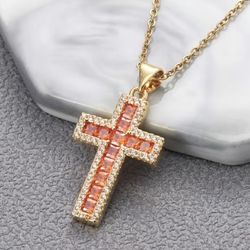 Cross Pendant Necklace⛪️