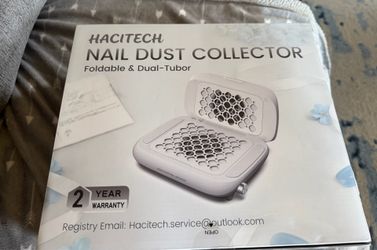 Foldable Nail Dust Collector for Acrylic Nails