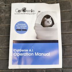 CatGenie A.I. Cat Litter Box And Accessories Ready To Go 