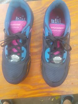 Skechers Slip Resistant Memory Foam Sneakers