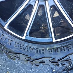20 Inch Rockstar Rims N Tired