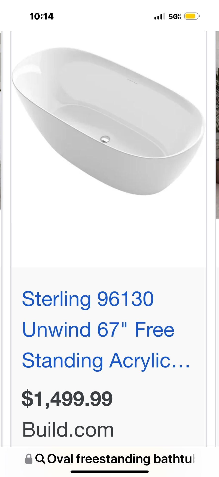 Freestanding Bathtub