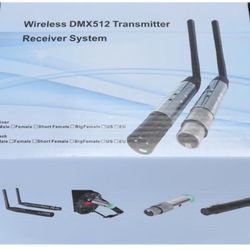 Wireless DMX512 Transmitter and Reciever