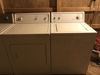 Kenmore Washer and dryer