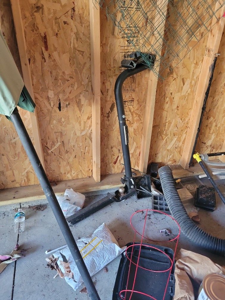 Double Bike Rack For Jeep With Hitch And Back Tire