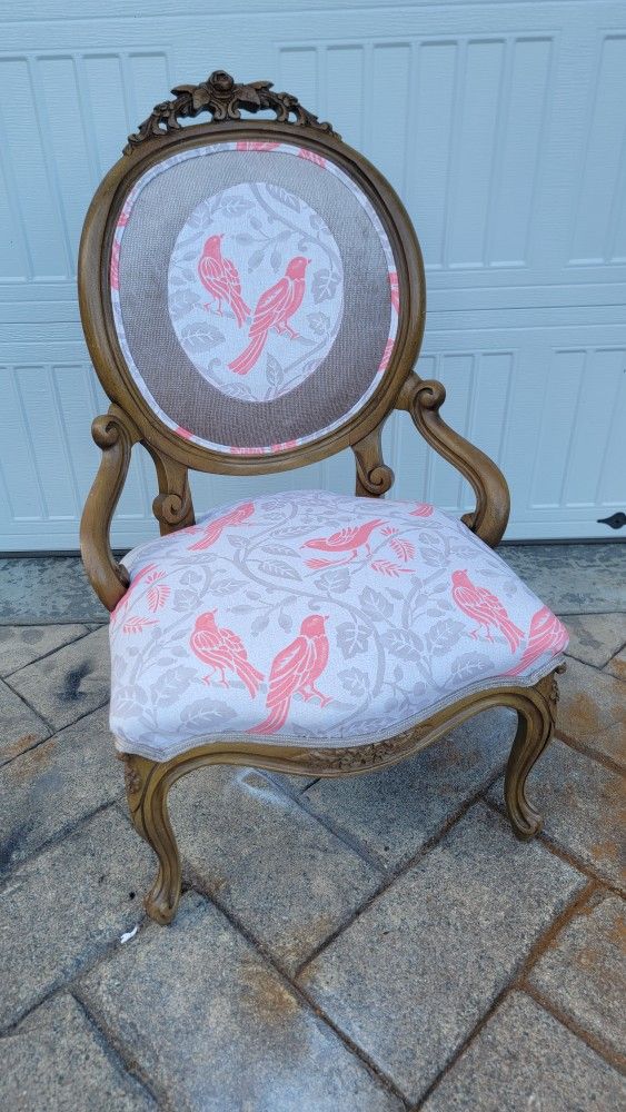 French Provincial Style Bird Chair