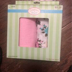 New $15 2 Pack Muslin Baby Blankets