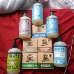 Mrs Meyer's Clean Day And Dr Squatch Birchwood.