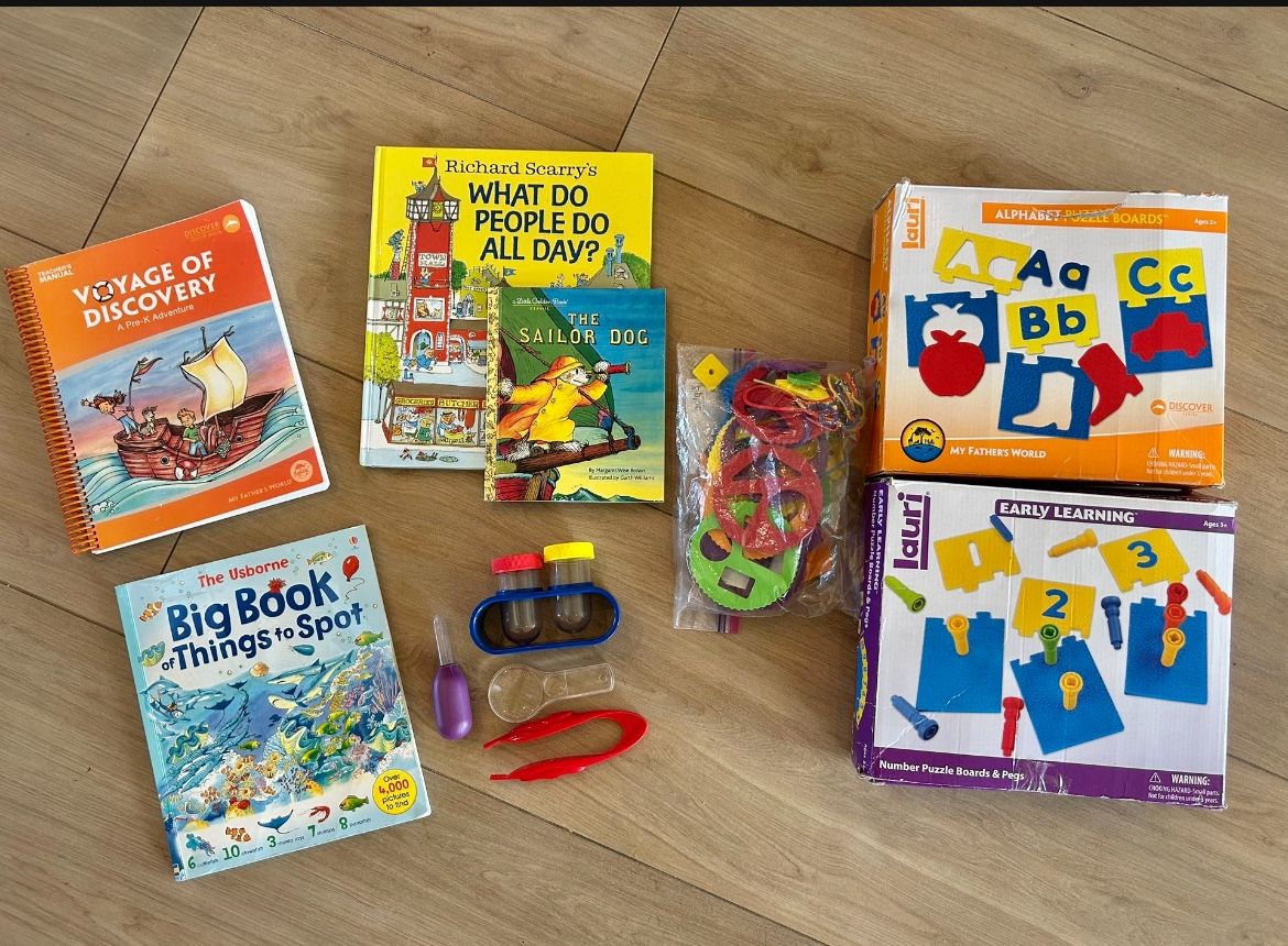 My Fathers World Preschool Homeschool Set