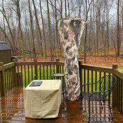 Warm Weather's Coming! Thick Waterproof Patio Heater Cover! 