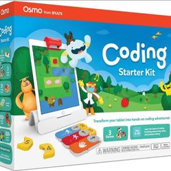 Osmo - Coding Starter Kit for iPad- Three Games-Ages 5-10+ Learn to Code