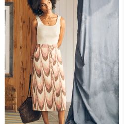 Faherty Whitley Skirt - Desert Ikat