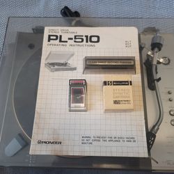 Pioneer PL510 Record Player With Extras $450 Pickup In Oakdale 