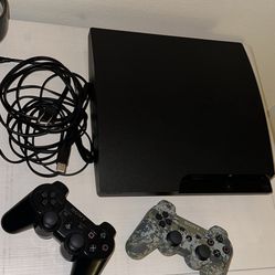 PS3 500gb 2 Controllers 