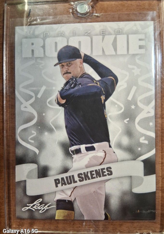 Collectible Paul Skenes Rookie Card