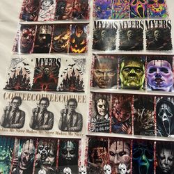 Horror Cup Wraps / Tumblers 