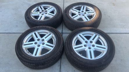 Dodge avenger 17 Inch stock wheels And tires, Fits Caliber and Chrysler FWD Cars