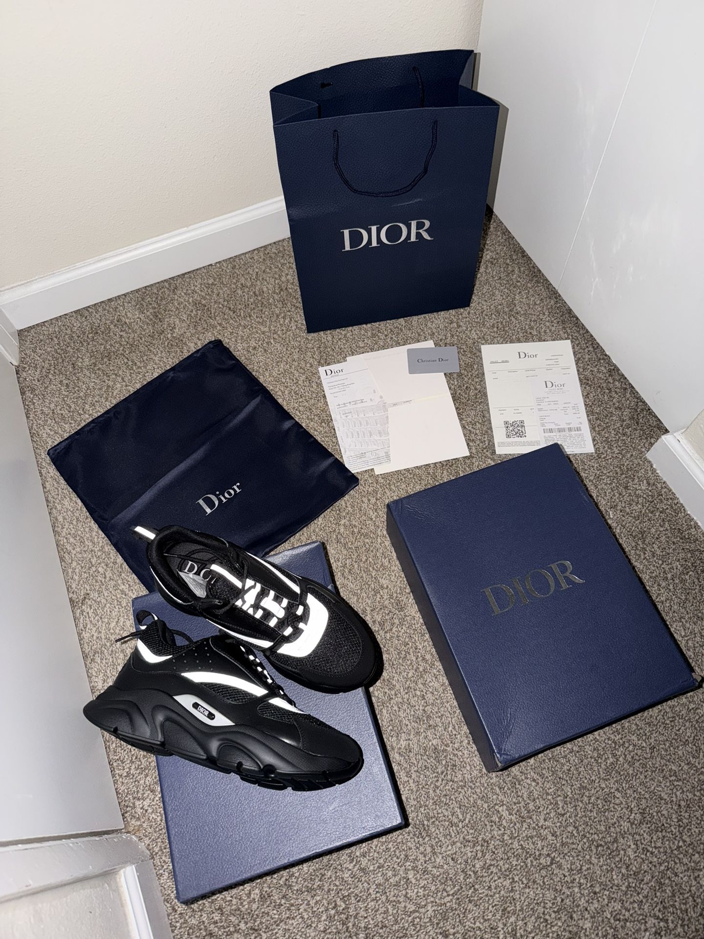 Brand New Dior B22 With Papers And Bag