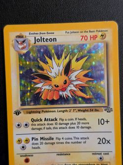 Jolteon 1st EDITION jungle Holo