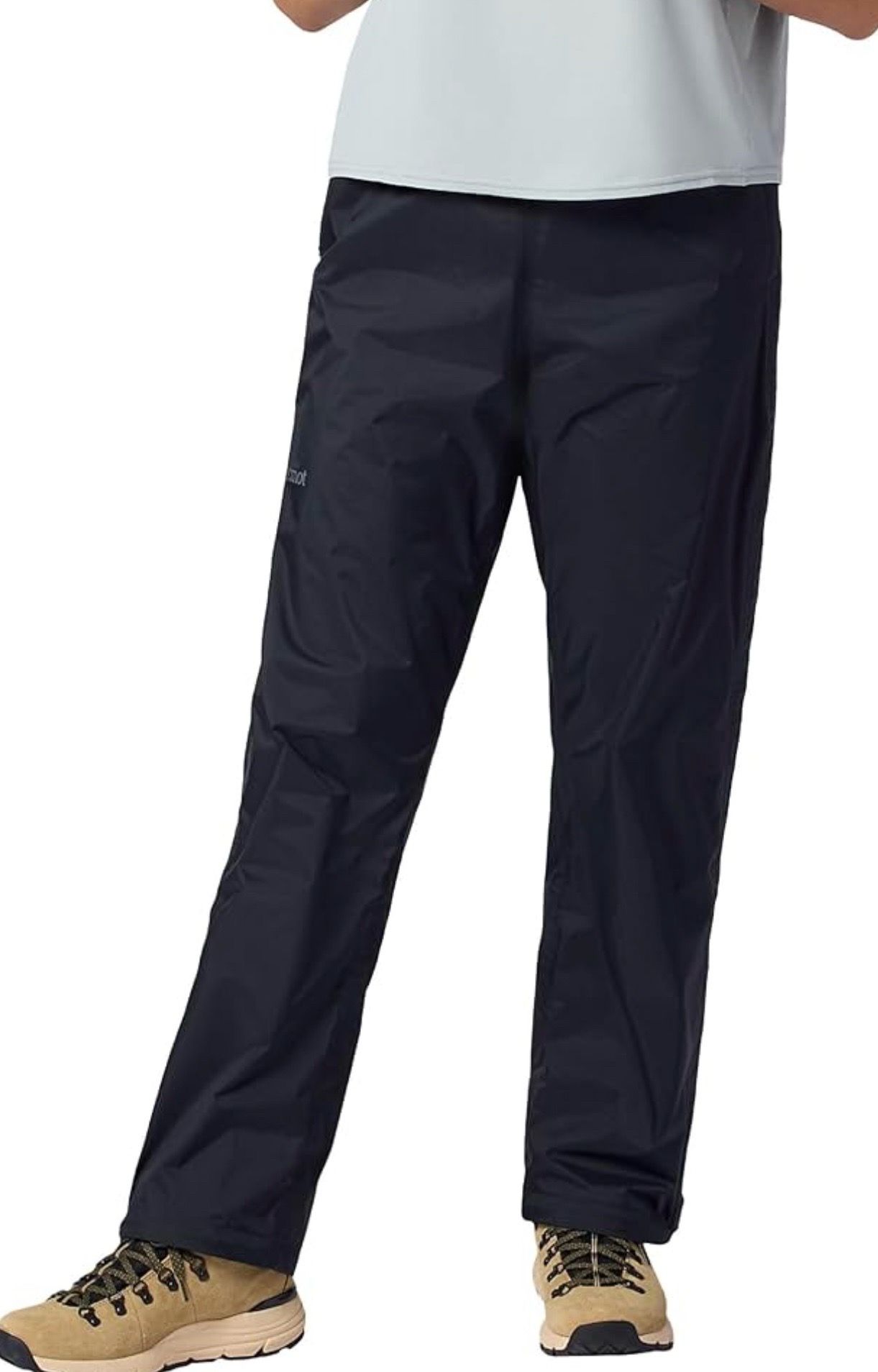MARMOT Women's PreCip Evo Full Zip Rain Pant, Black, Large Color: Black Size: Large Lightweight, Breathable Waterproof Protection - The next generat