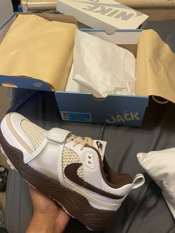 Nike Zoom Field Jaxx Travis Scott Light Chocolate Size 7 Men