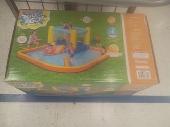 H2O go bounce house water slide