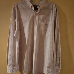 Vineyard Vines men's button down, long sleeve fit Tucker classic shirt -XL