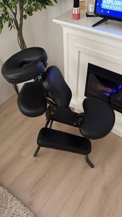 Black Portable Massage Chair