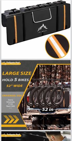 Bike tailgate pad