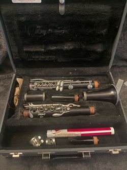 Clarinet with case