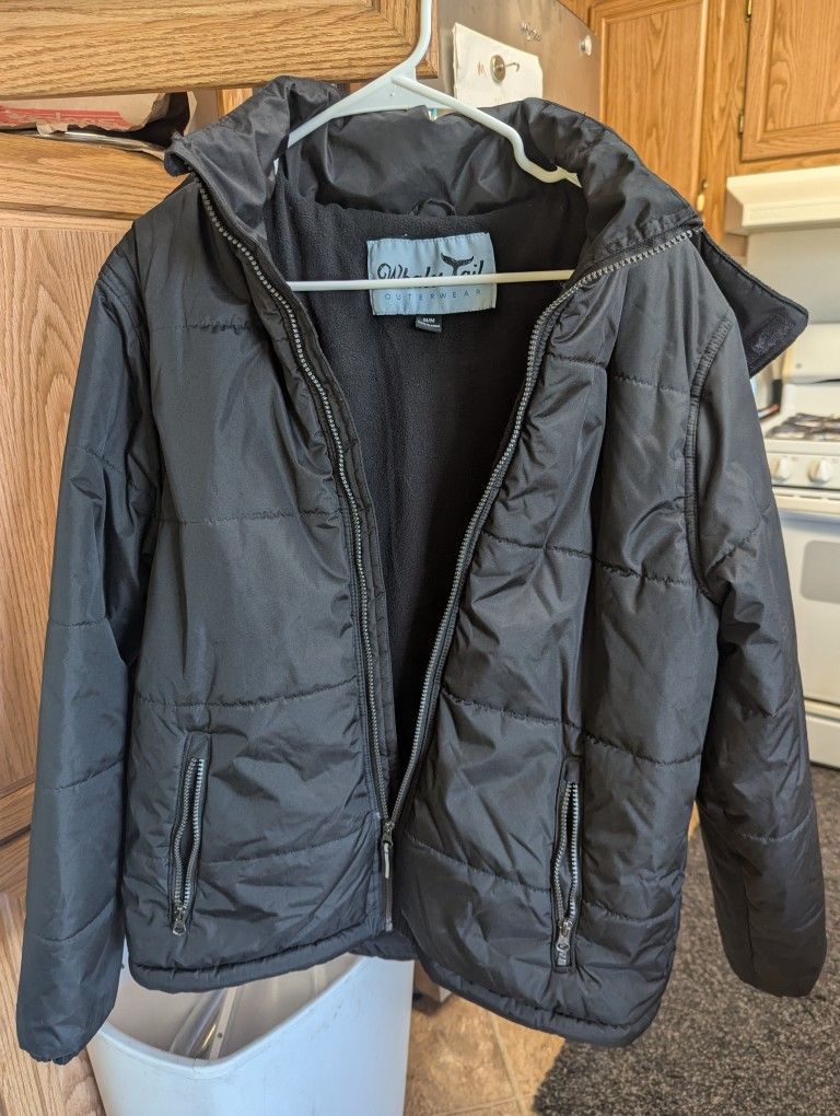 Whale's tail jacket men's size medium