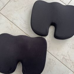 Seat Cushion Set – Memory Foam Support Cushions (2 Pieces)