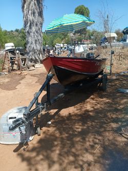 12fr ALUMINUM VHULL WITH SUZUKI 15