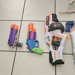 NERF GUNS 🔫 ANN VARIOUS 
