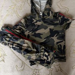 Teens Camo Hoodie & Leggings Set – Stylish & Comfortable 🔥
