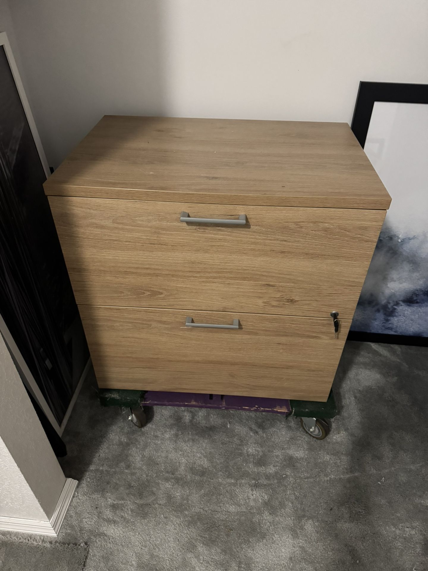 2 Drawer File Cabinet 