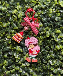 Strawberry shortcake key chain