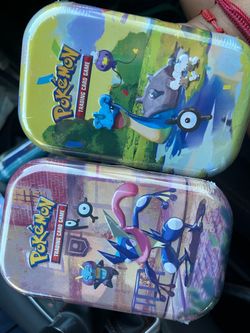 Pokémon mini tins