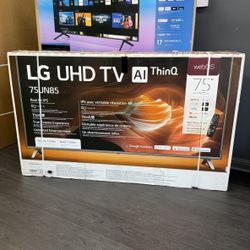 Lg 75 Inch 4K Tv Smart 