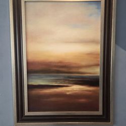 Big Framed Painting 