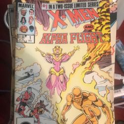 X Men & Alpha Flight 