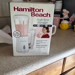 Hamilton Single serve Blender